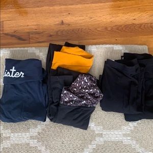 5 leggings XS two from forever21 Two from aerie